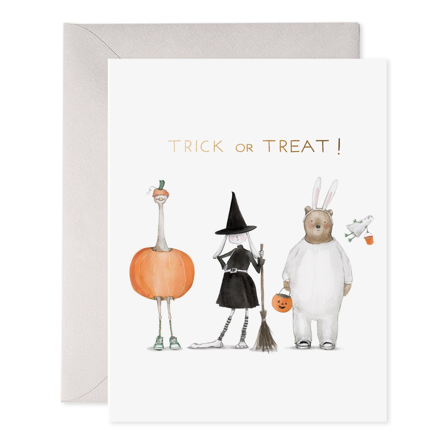 Trick or Treat Squad Greeting Card