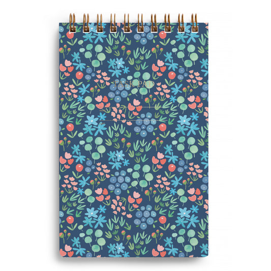 Navy Meadow Task Pad