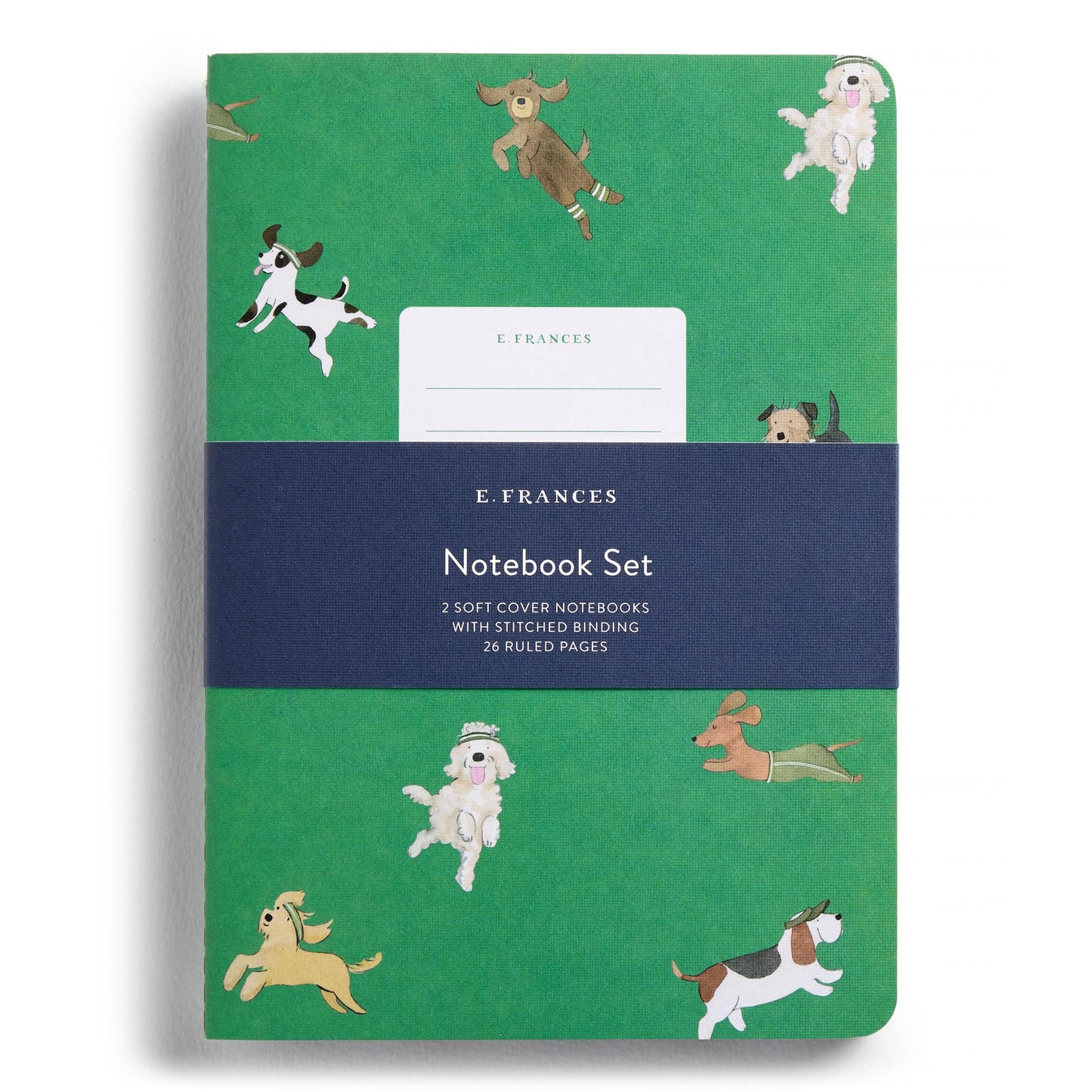 Off Leash Set of Two Stitched Notebooks