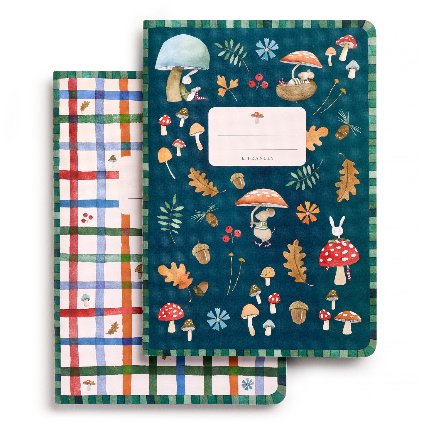 Through The Woods Set of Two Stitched Notebooks