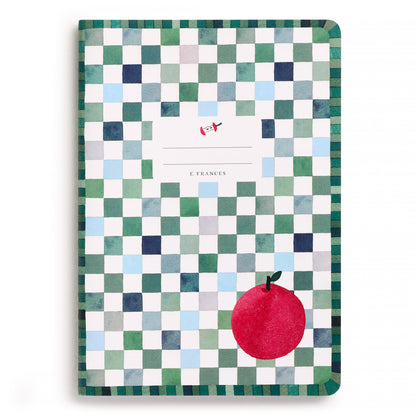 Apple a Day Set of Two Stitched Notebooks