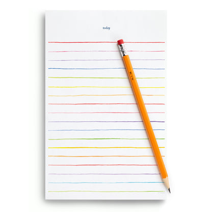 Multi Stripes Notepad