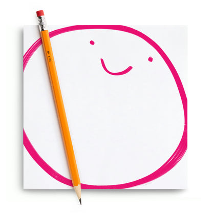 Big Smile Chunky Notepad