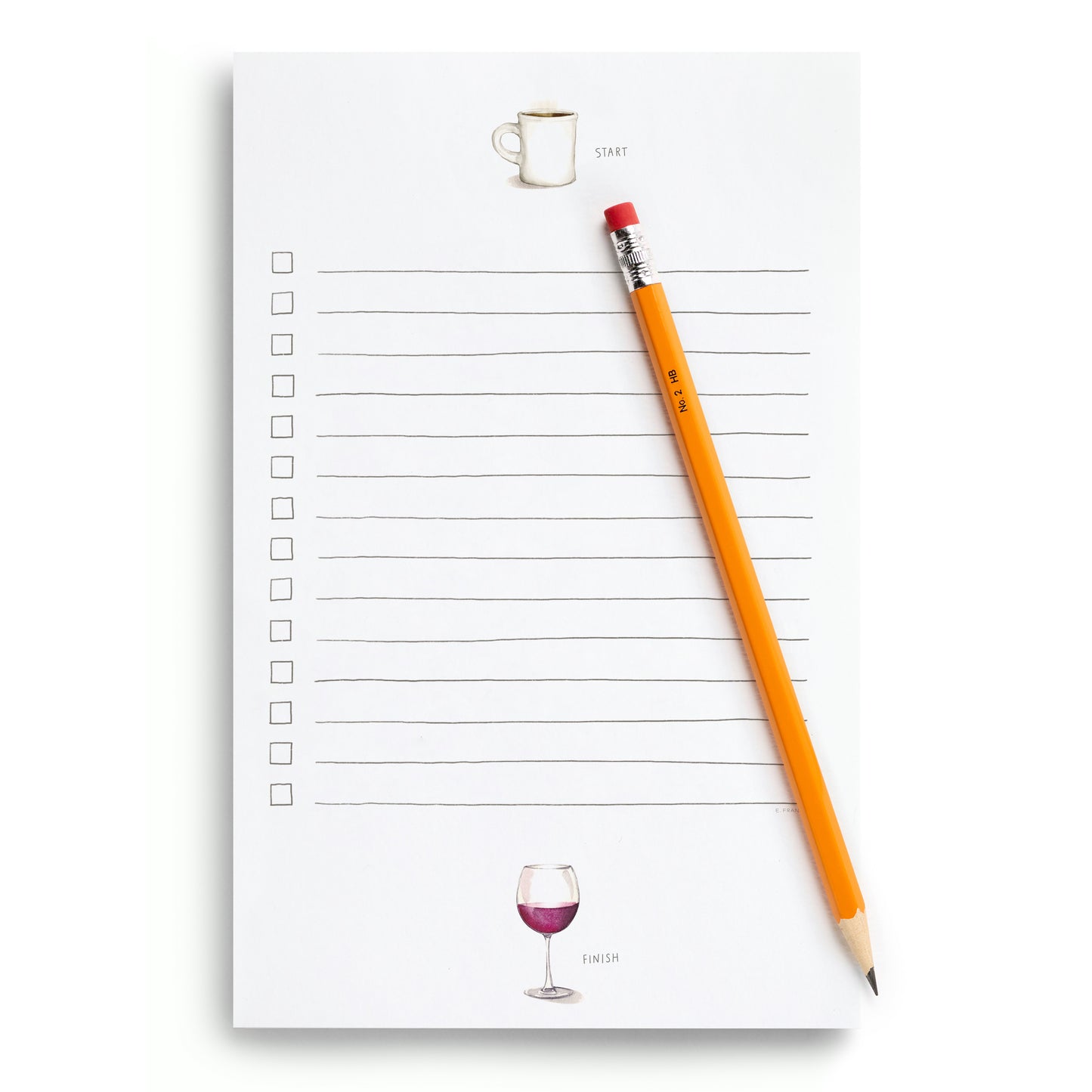 Start and Finish Notepad