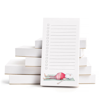 Yoga Santa Notepad