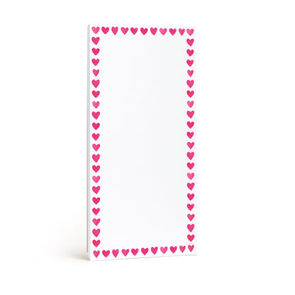Mini Hearts Frame Market Notepad