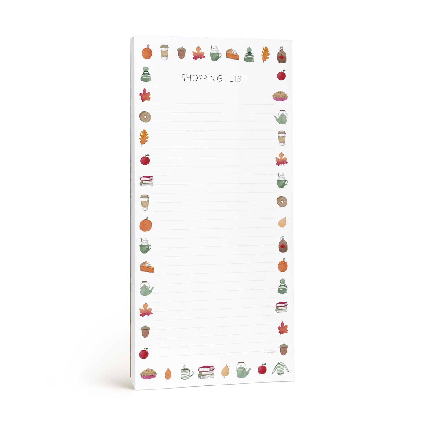 Crisp & Cozy Market Notepad