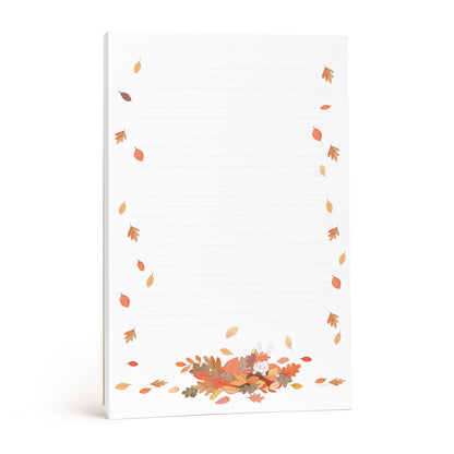 Falling Leaves Notepad