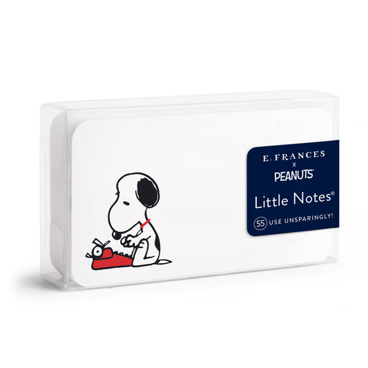 E. Frances x Peanuts™ Snoopy Typing Little Notes®