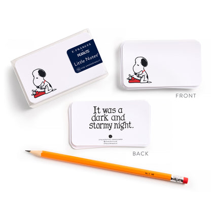E. Frances x Peanuts™ Snoopy Typing Little Notes®
