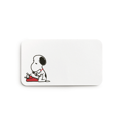 E. Frances x Peanuts™ Snoopy Typing Little Notes®