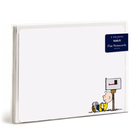 E. Frances x Peanuts® Charlie Brown Mailbox Flat Notes