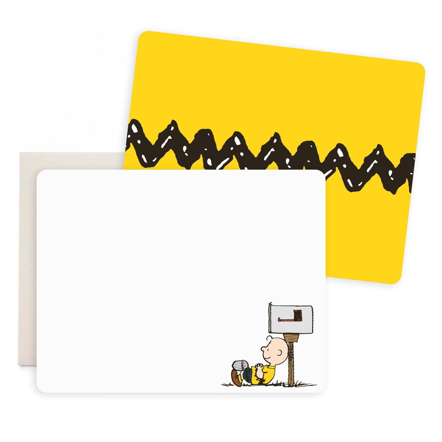 E. Frances x Peanuts® Charlie Brown Mailbox Flat Notes