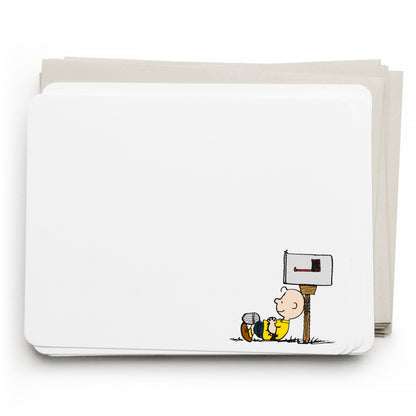 E. Frances x Peanuts® Charlie Brown Mailbox Flat Notes