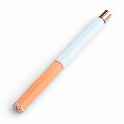 Classic Roller Ball Pen - Terracotta + Blue