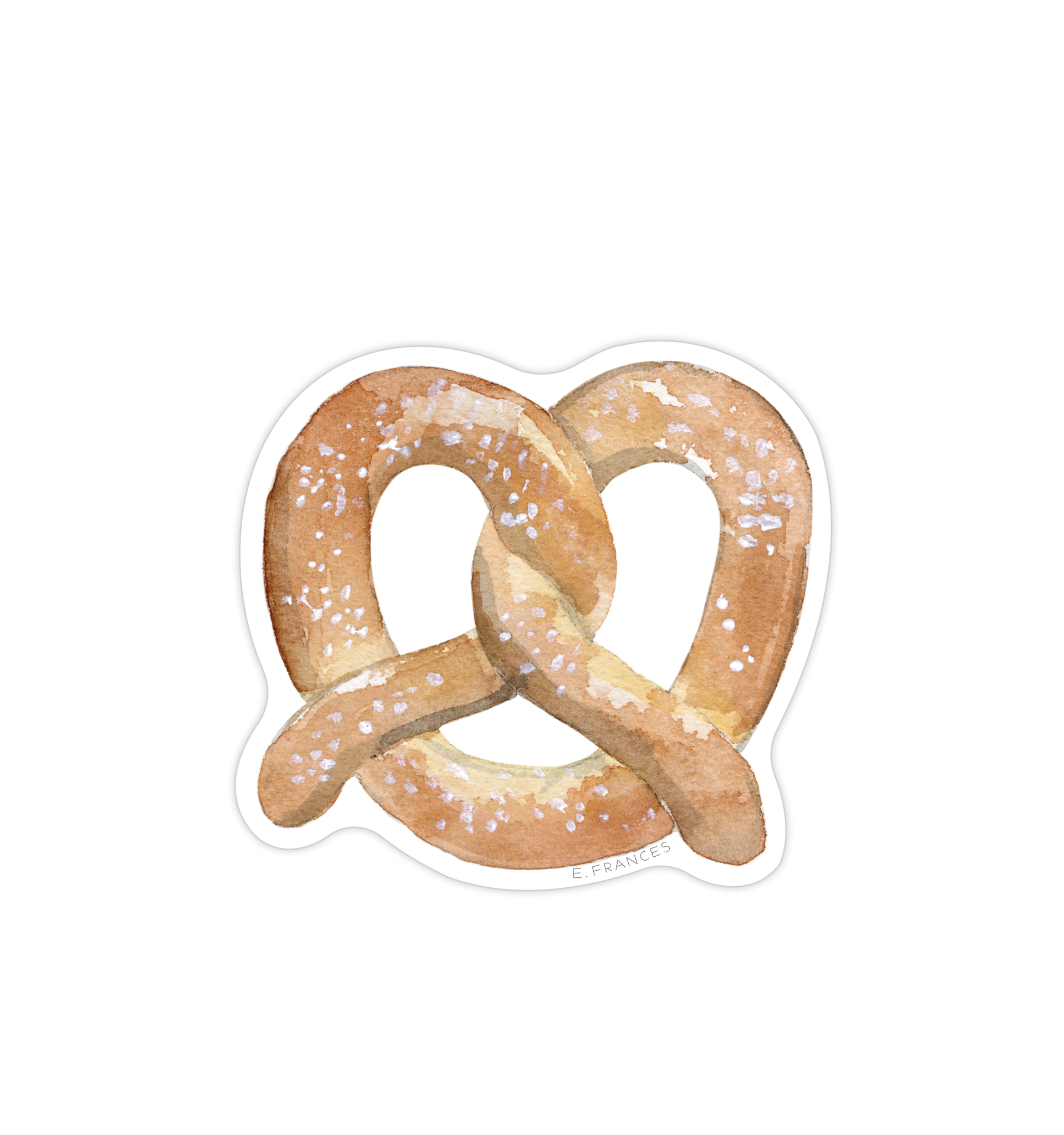 Pretzel Sticker E Frances Paper pretzel-sticker-e-frances-paper
