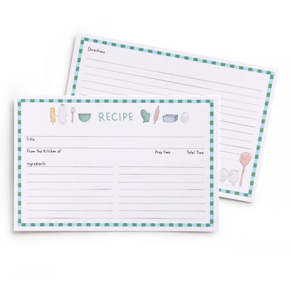 Dessert First Recipe Card Set