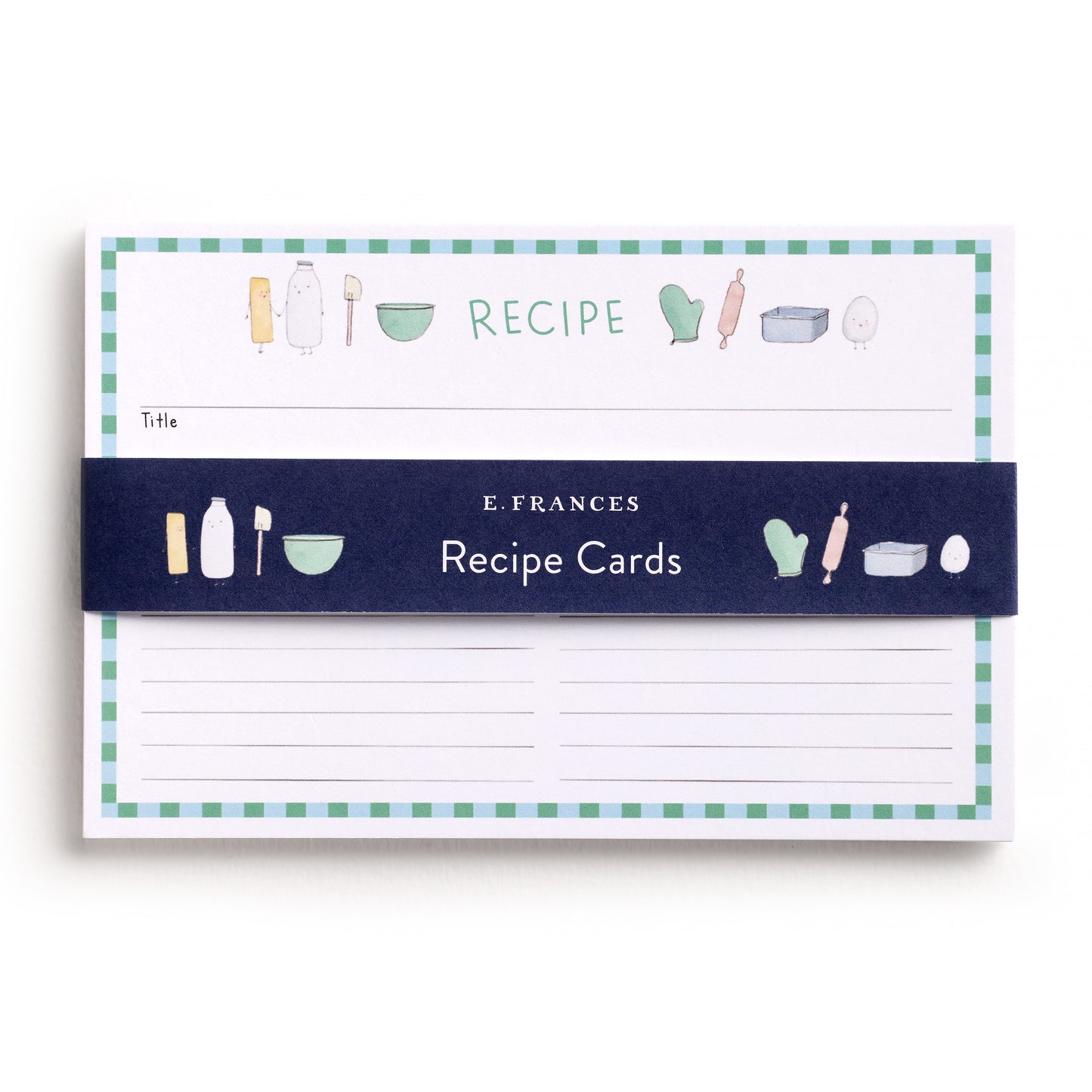 Dessert First Recipe Card Set