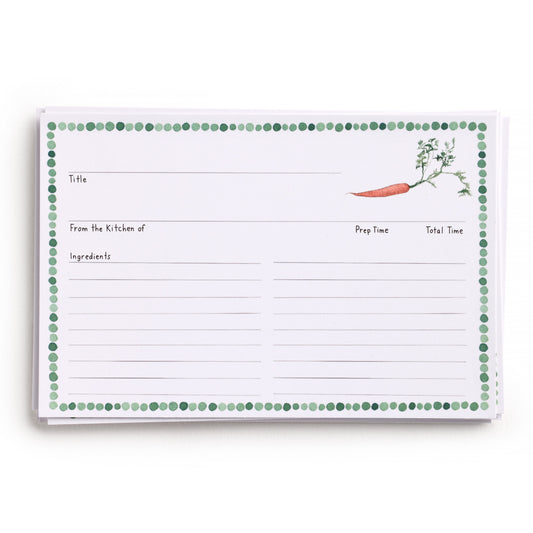 Farm to Table Recipe Card Set