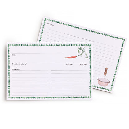 Farm to Table Recipe Card Set
