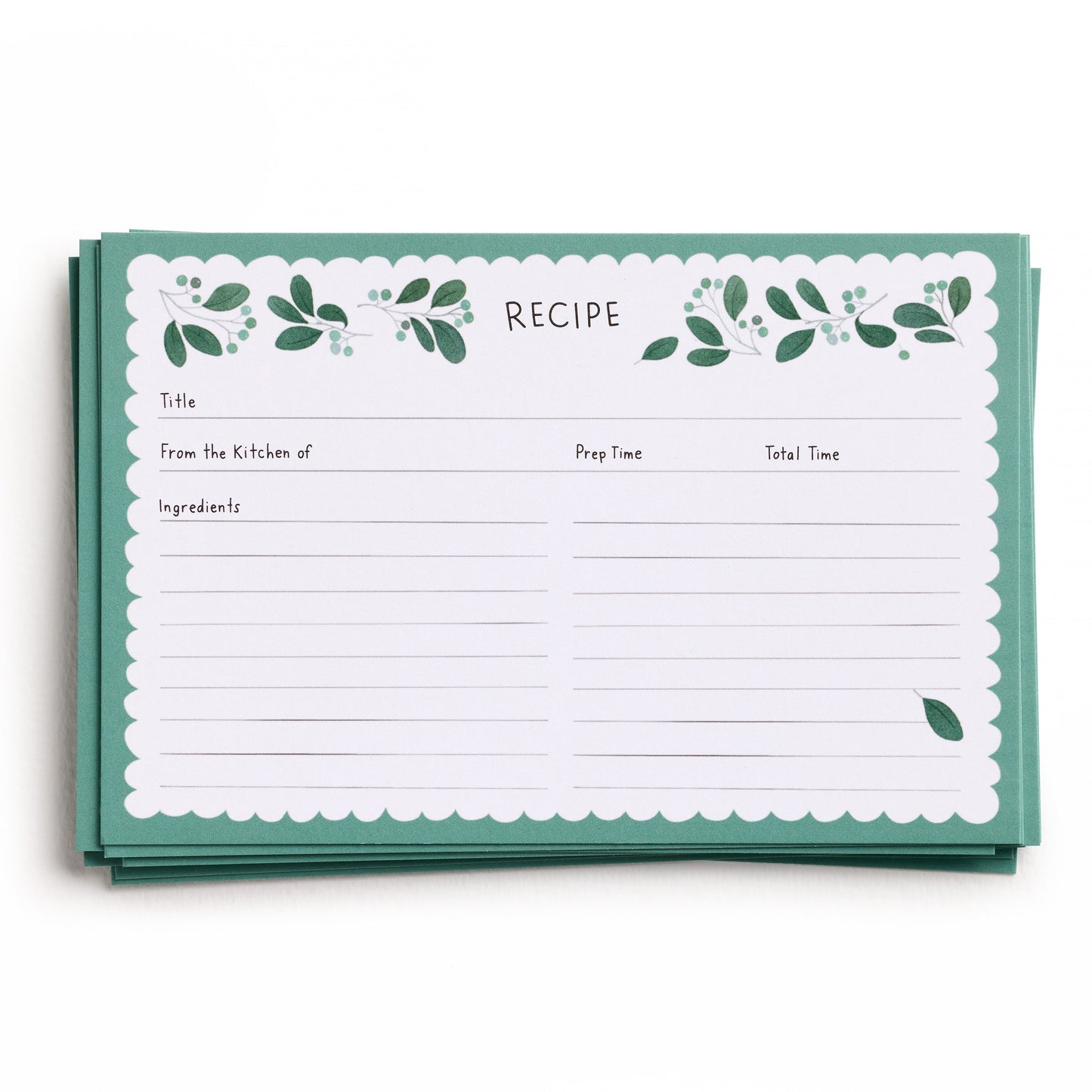 Chirps and Cheers Recipe Card Set
