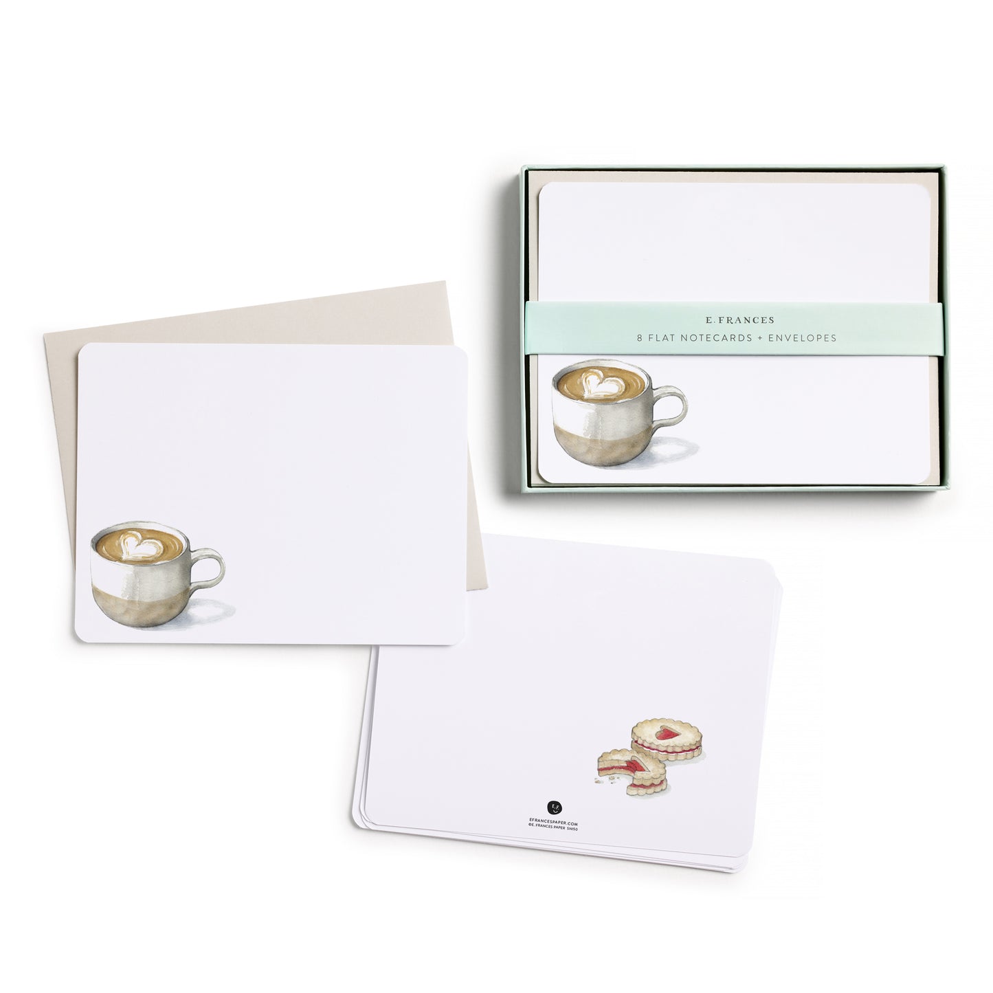 Latte Love Flat Note Set