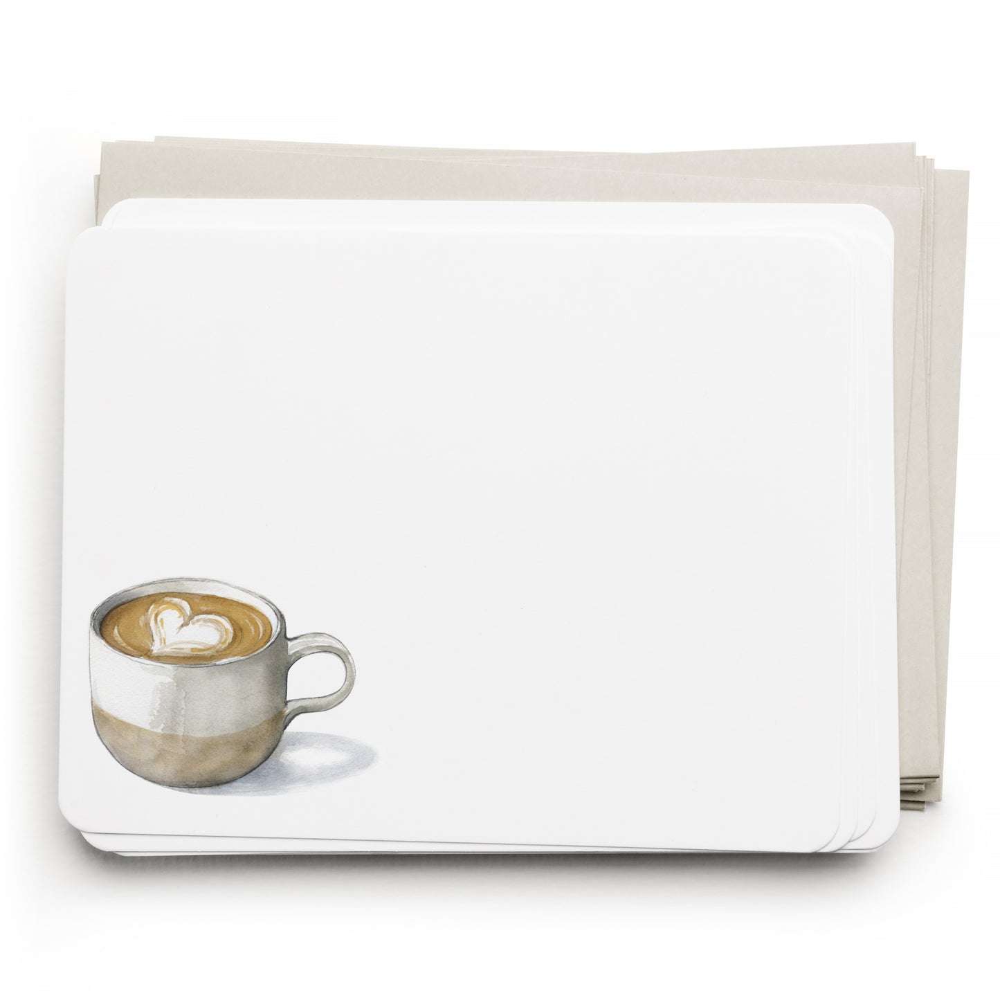 Latte Love Flat Note Set