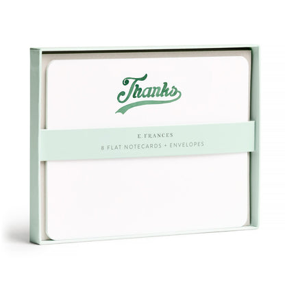 Varsity Thanks Flat Note Set