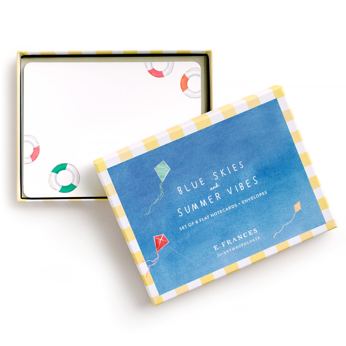 Blue Skies and Summer Vibes Assorted Flat Note Set