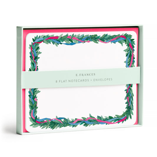 Colorful Wreath Flat Note Set