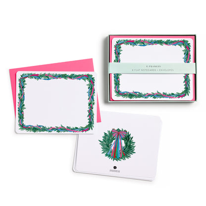 Colorful Wreath Flat Note Set