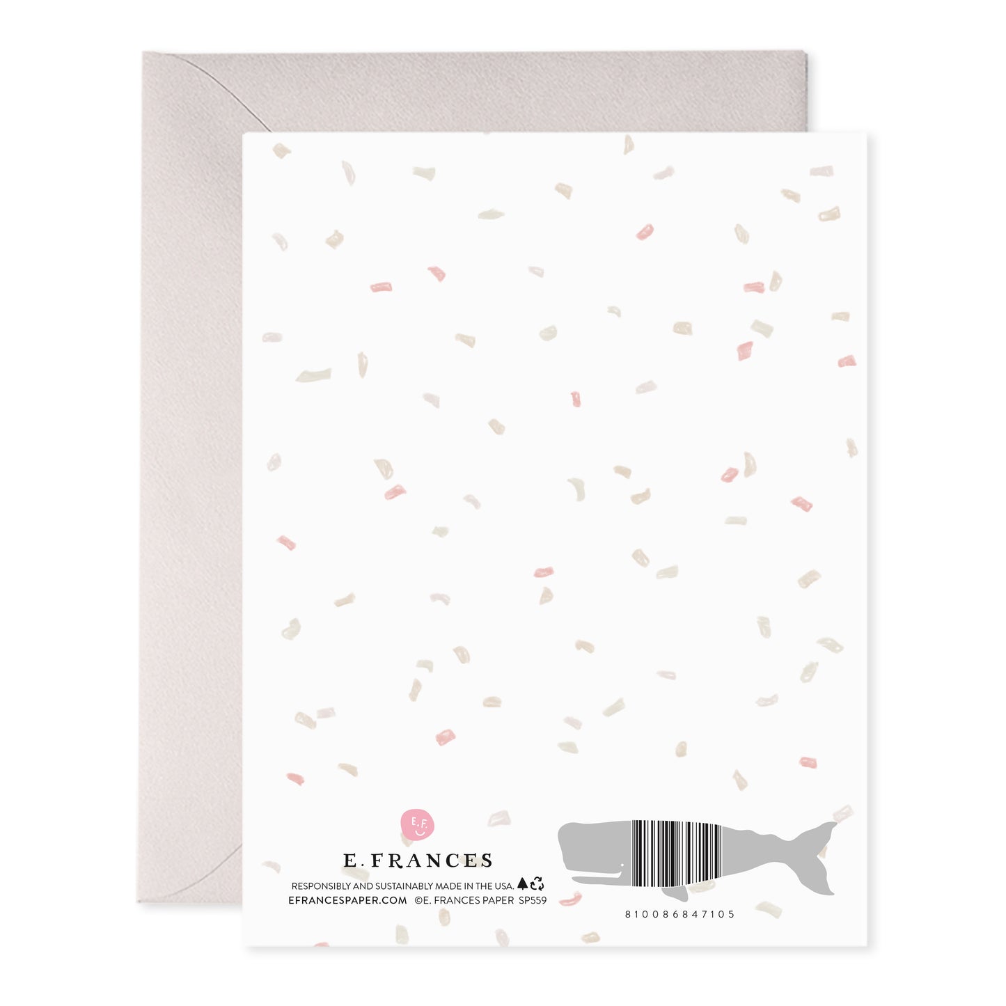 Frosted Wedding Greeting Card