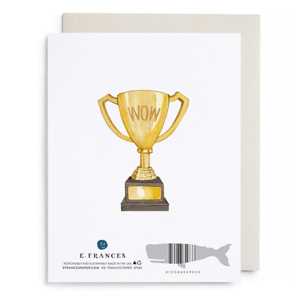 Blue Ribbon Greeting Card