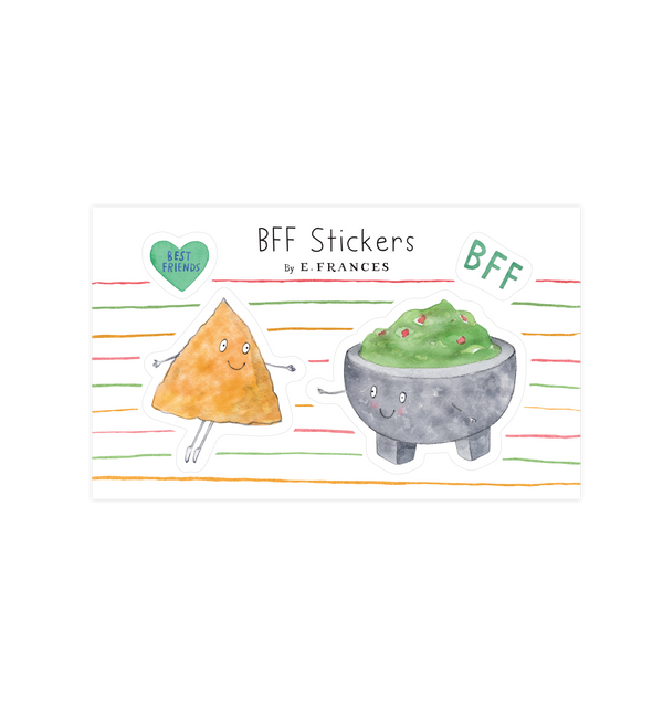 BFF Heart Sticker