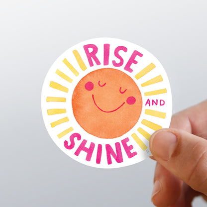 Rise and Shine Sticker