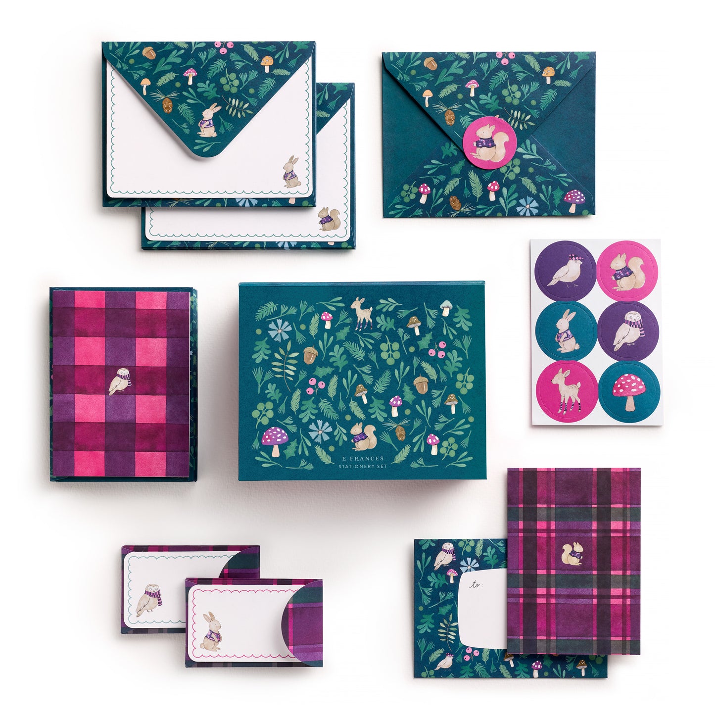 Enchanted Forest Stationery Set
