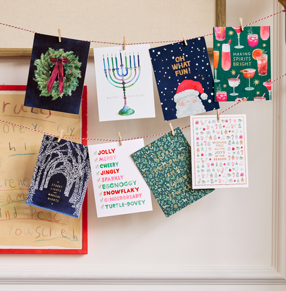 Oh What Fun Santa Greeting Card