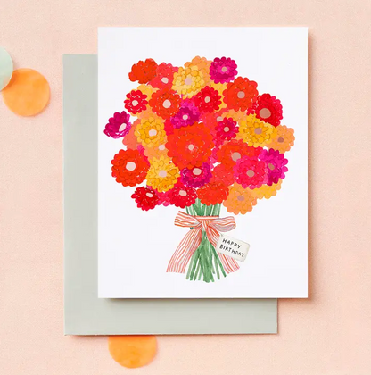 Birthday Bouquet Greeting Card
