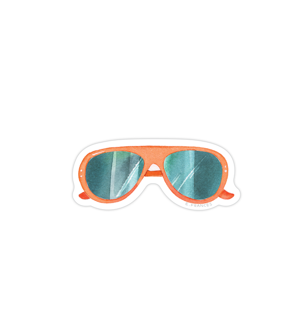 sunglasses sticker aviator