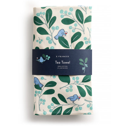 Chips and Cheers Tea Towel
