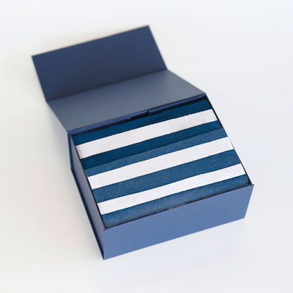 Blue Stripe Tissue Paper