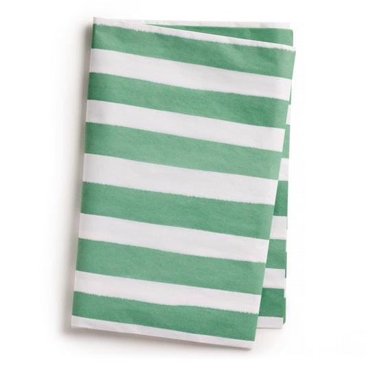 Green Stripe Tissue Paper