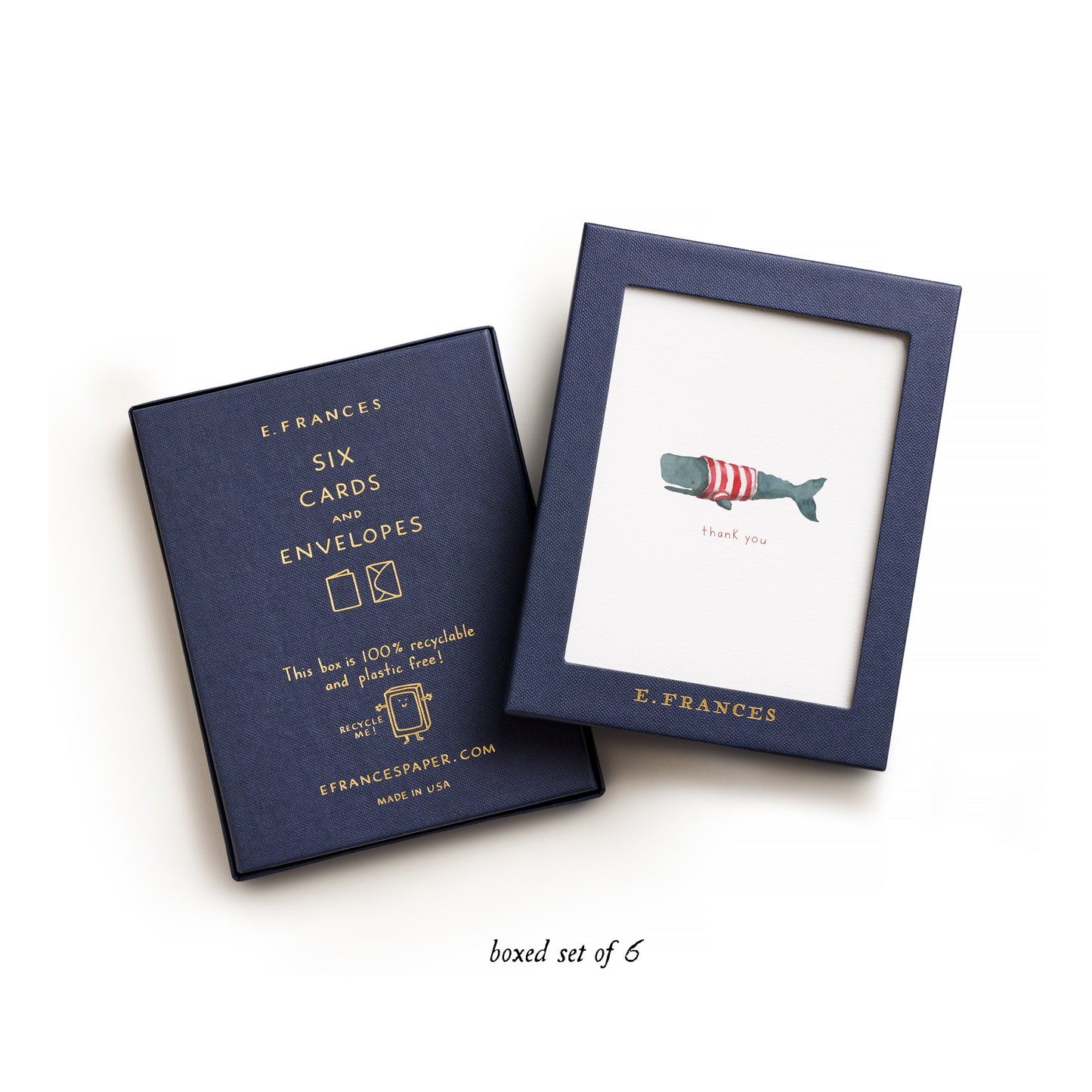 Whale Thanks Greeting Card