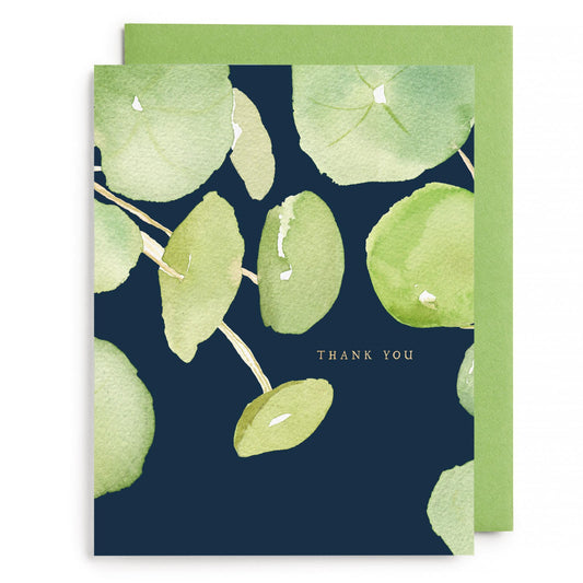 Pancake Plant Thank You Greeting Card