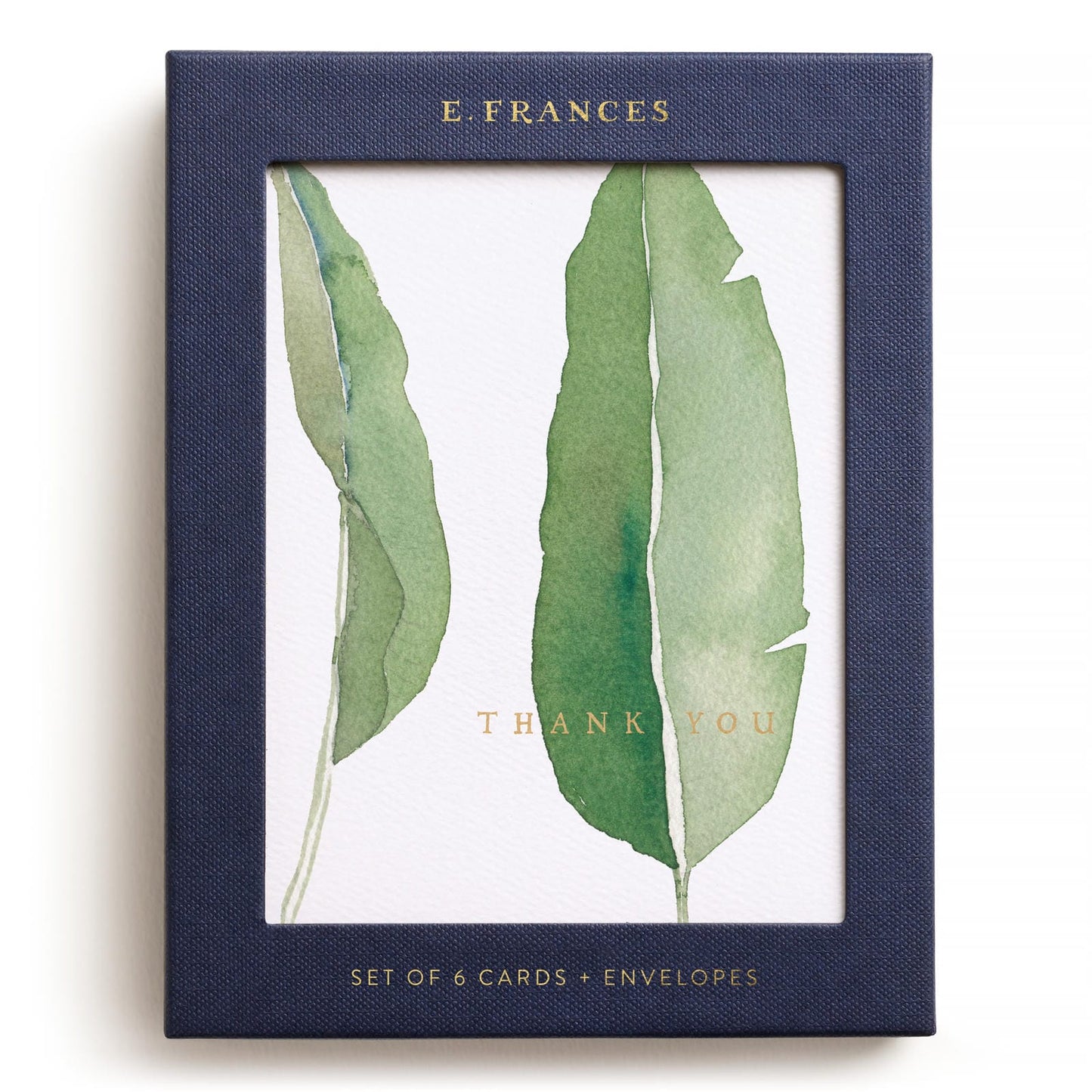 Thank You Leaves Greeting Card