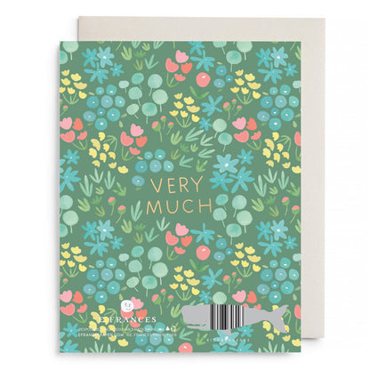 Sage Meadow Thank You Greeting Card