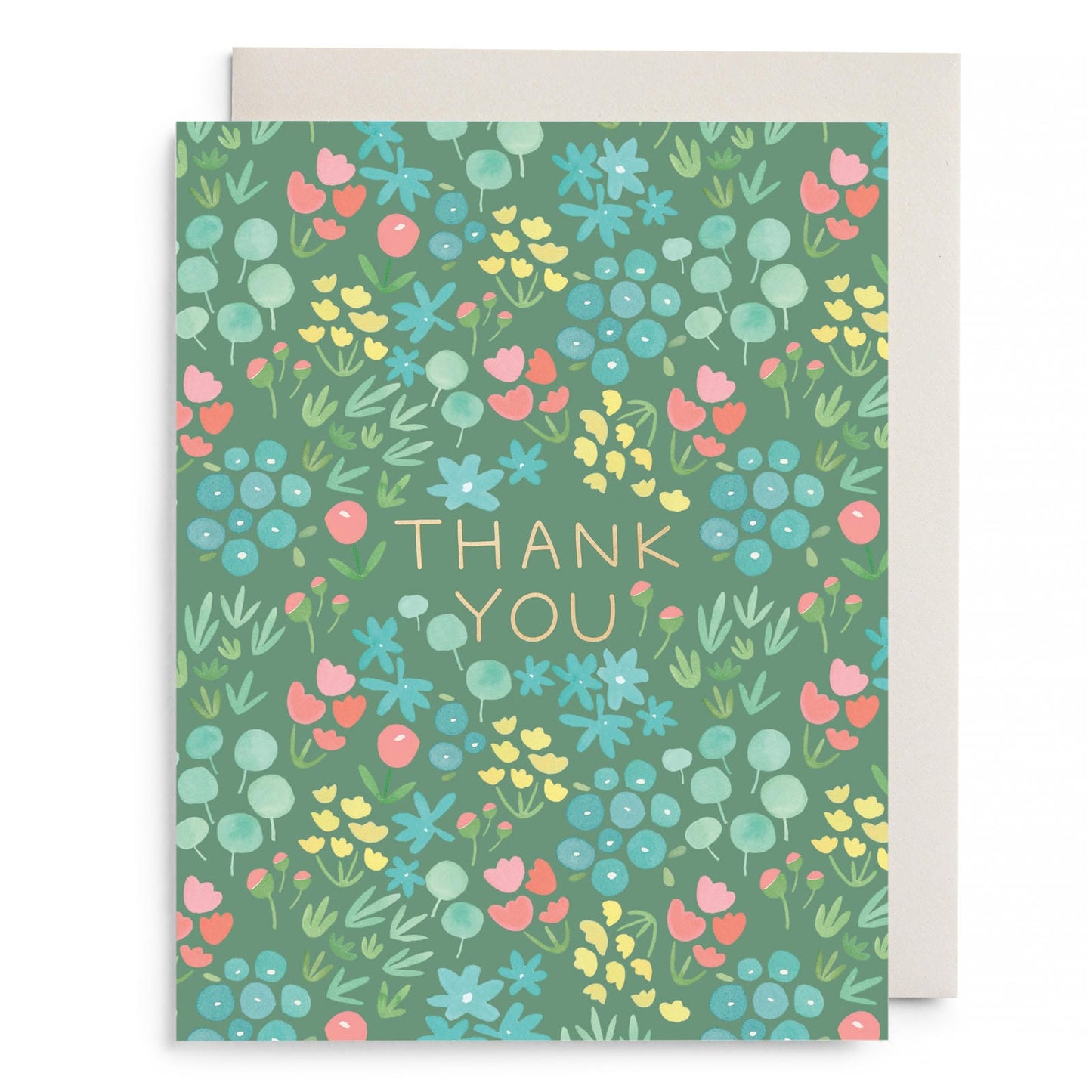 Sage Meadow Thank You Greeting Card