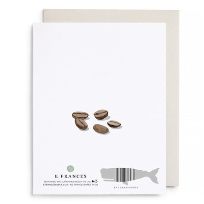 Espresso Thanks Greeting Card