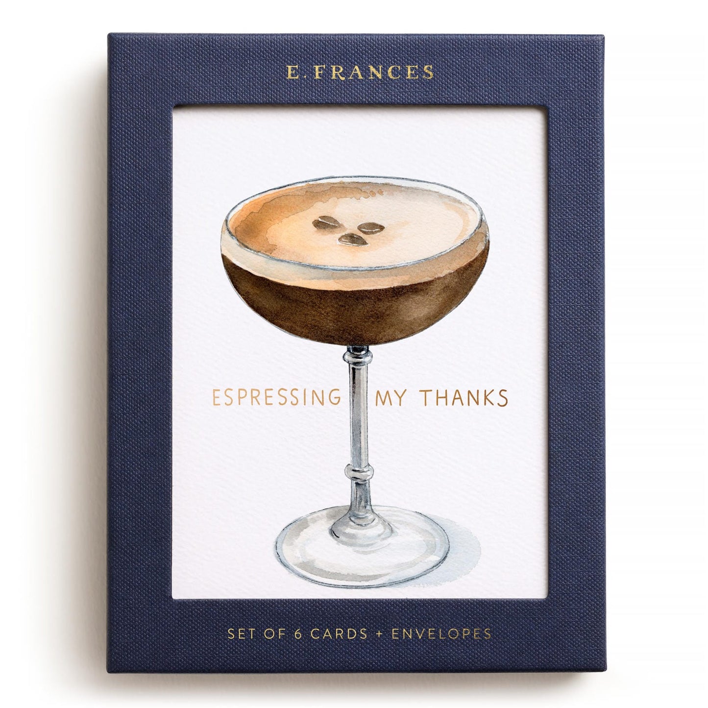 Espresso Thanks Greeting Card