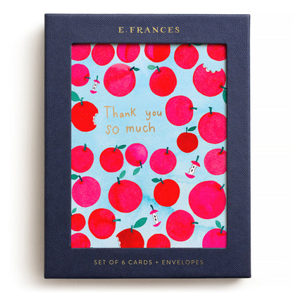 Apple a Day Thank You Greeting Card